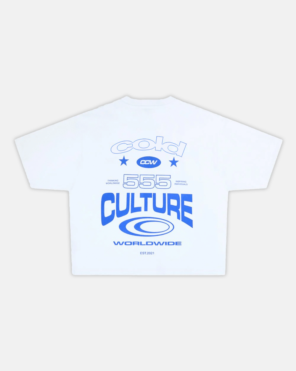 555 TEE WHITE