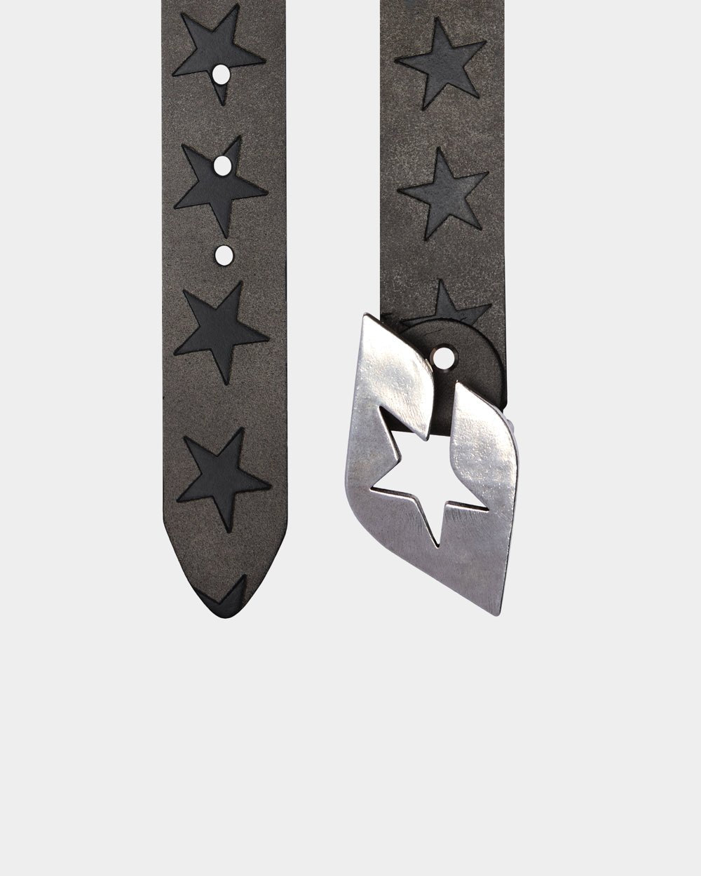 AIRLINES LEATHER BELT BEIGE