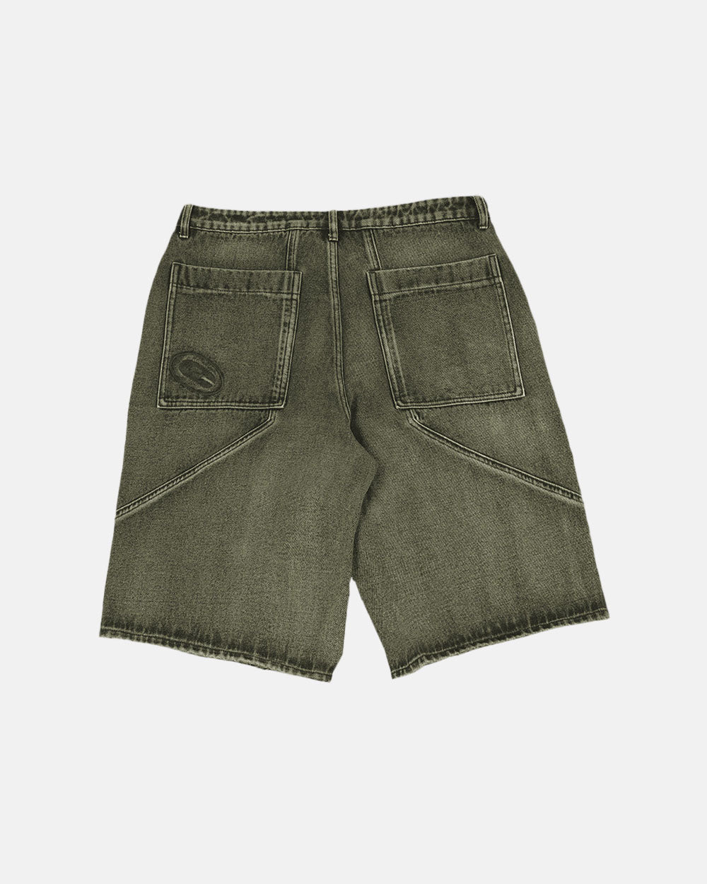 ASSEMBLY V2 SHORTS ACID GREEN DENIM