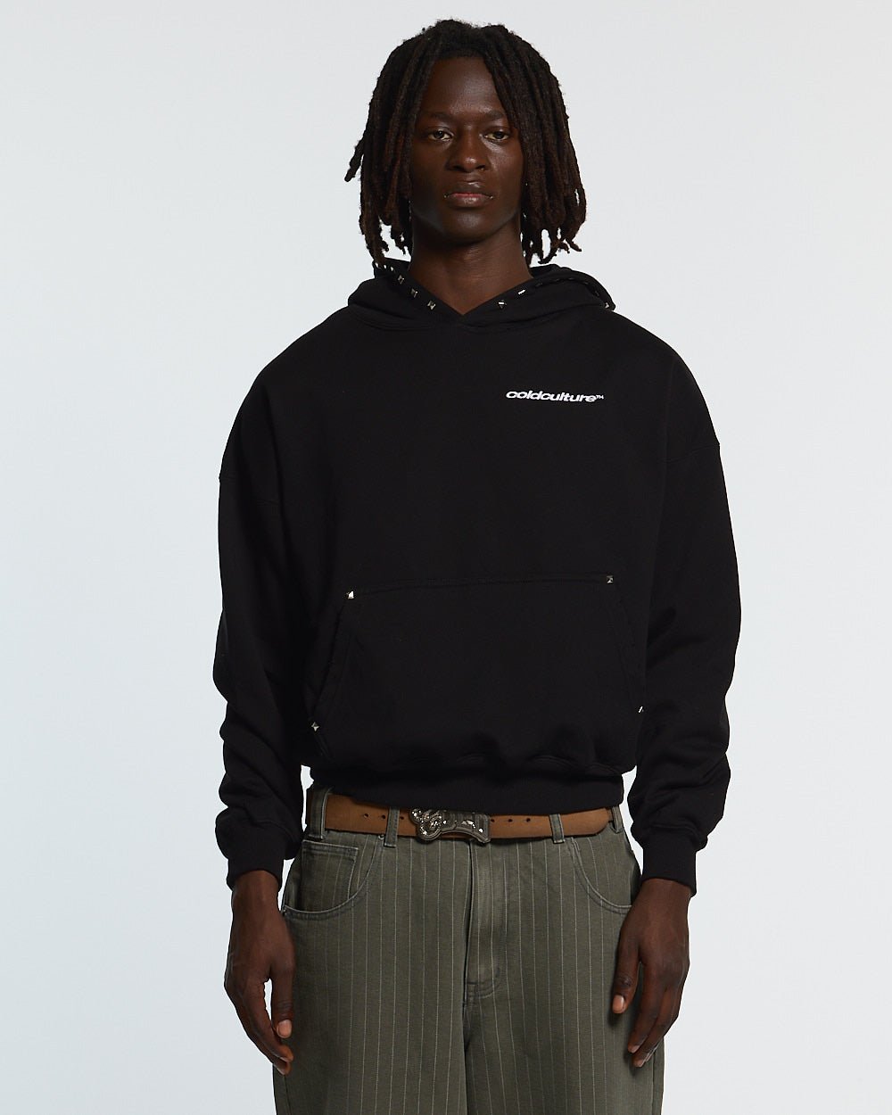 BADGES HOODIE BLACK