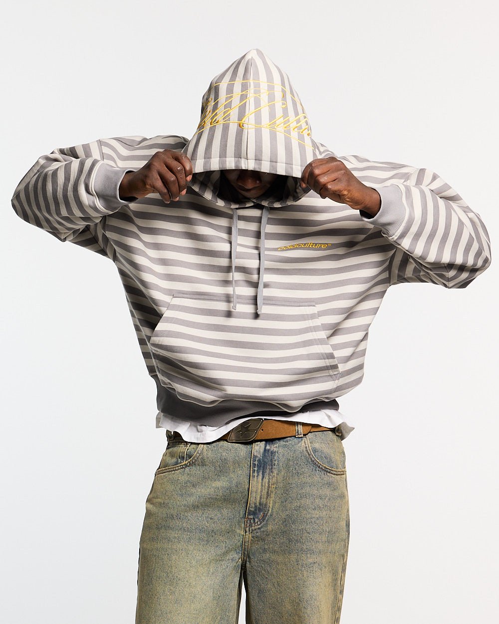 BUMBLE BEE HOODIE DARK GREY