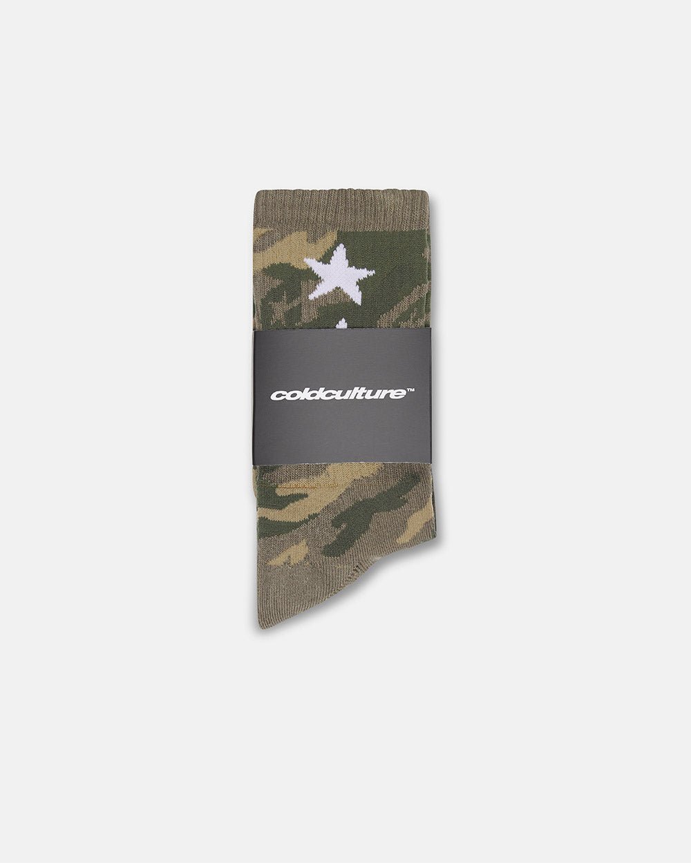 CAMO SOCKS DARK GREEN