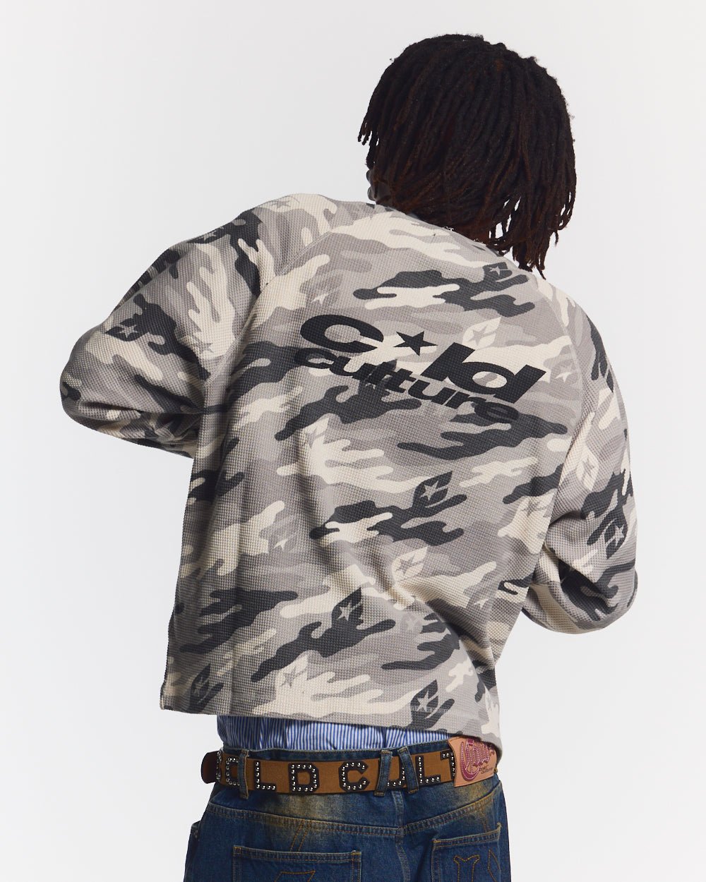 CAMO THERMAL LONGSLEEVE TEE GREY