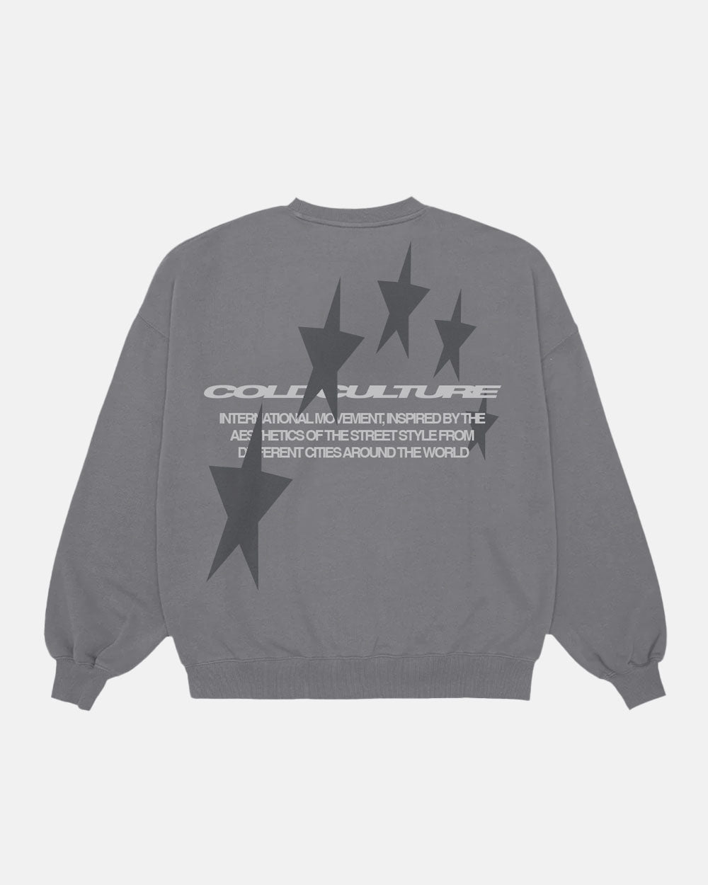 COSMOS ARC CREWNECK SMOKEY GREY