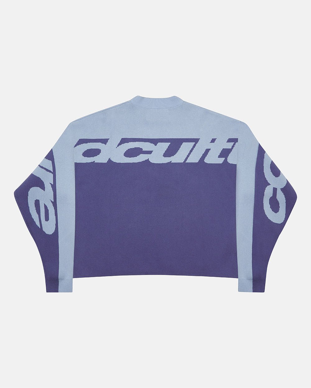 CURVED KNIT BLUE