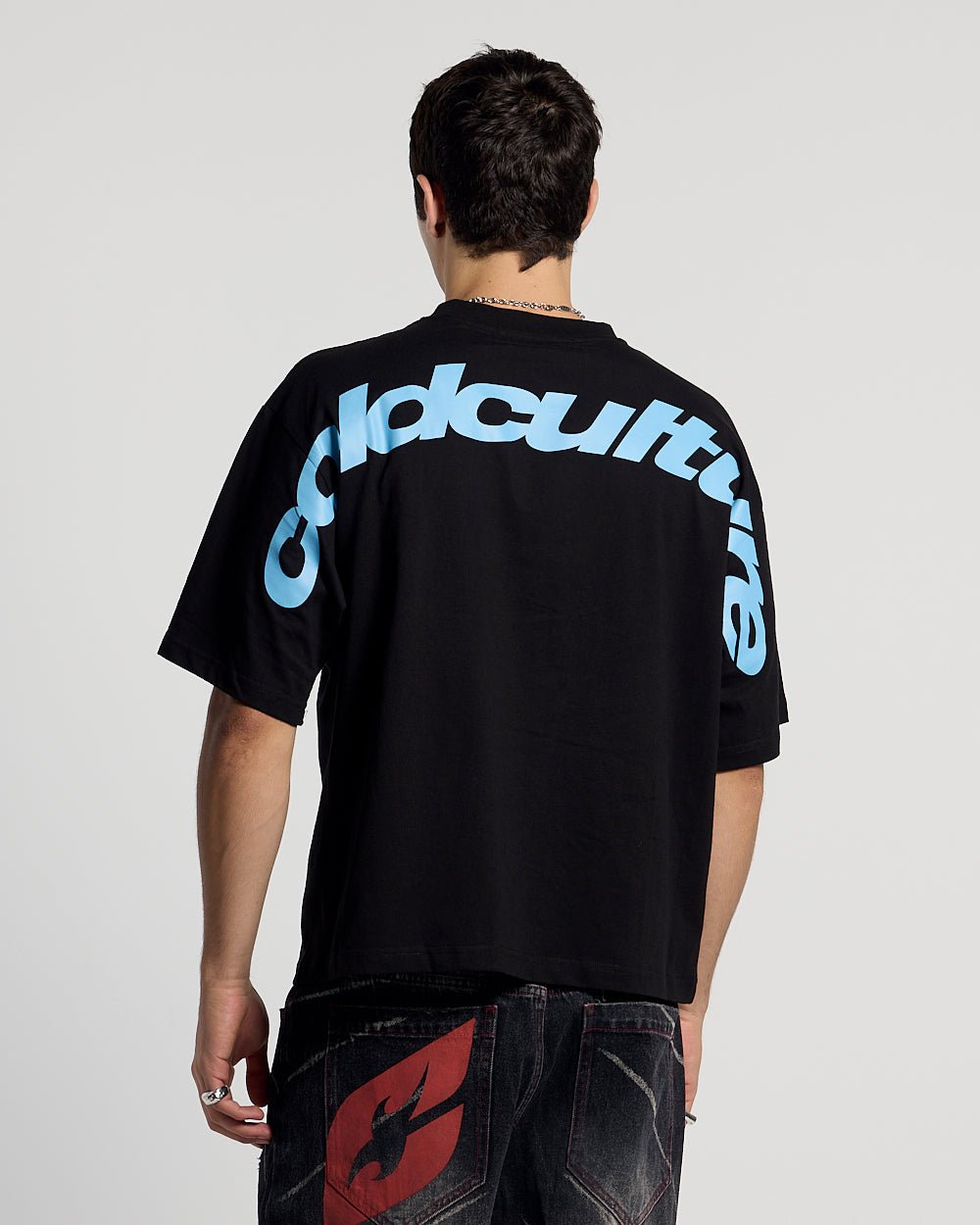 CURVED TEE BLACK