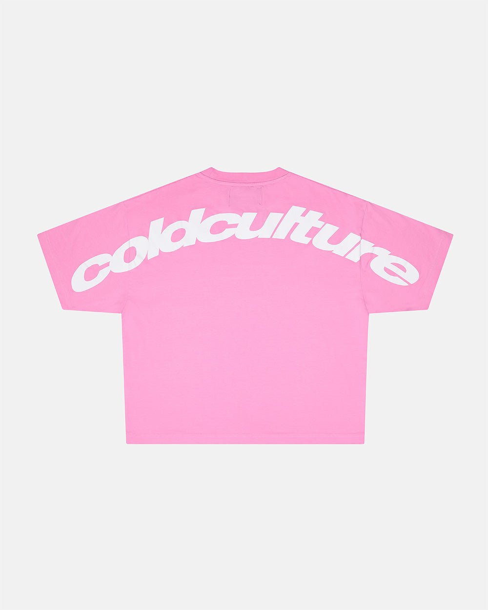 CURVED TEE FUCHSIA PINK