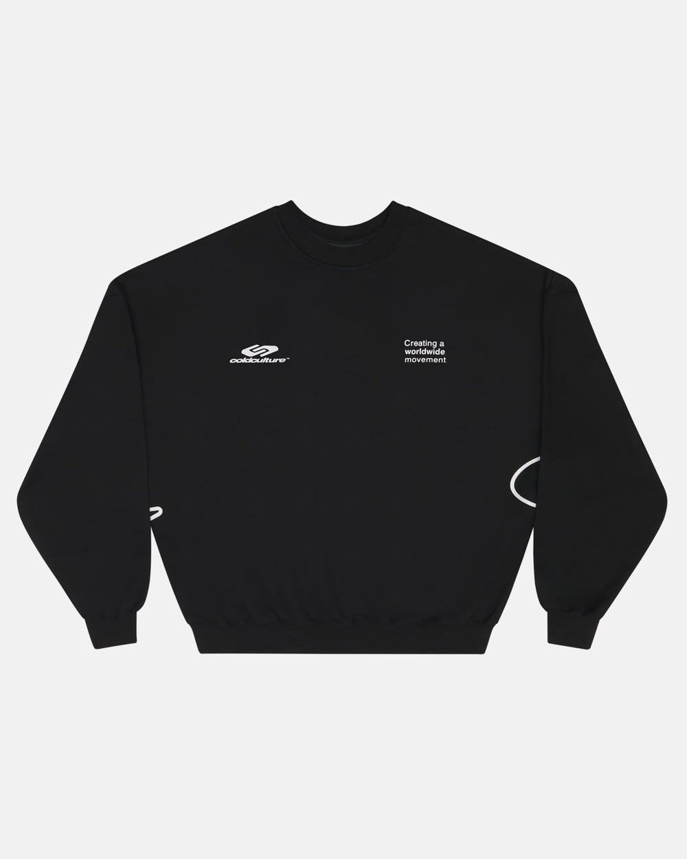 DEFENSE CREWNECK BLACK