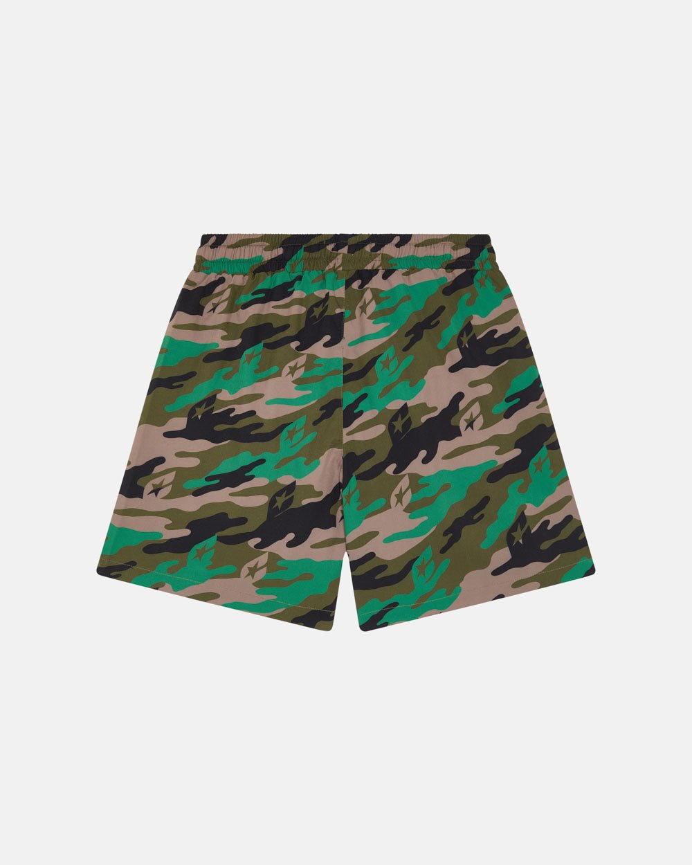 GREEN CAMO SWIM SHORT