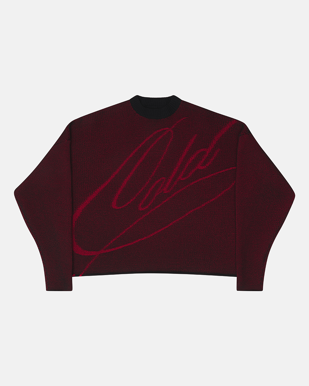 GRUBBY KNIT BLACK