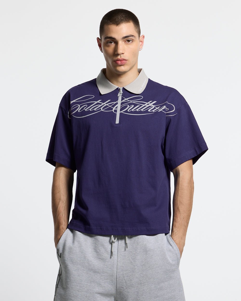 HEAT GYM POLO NAVY