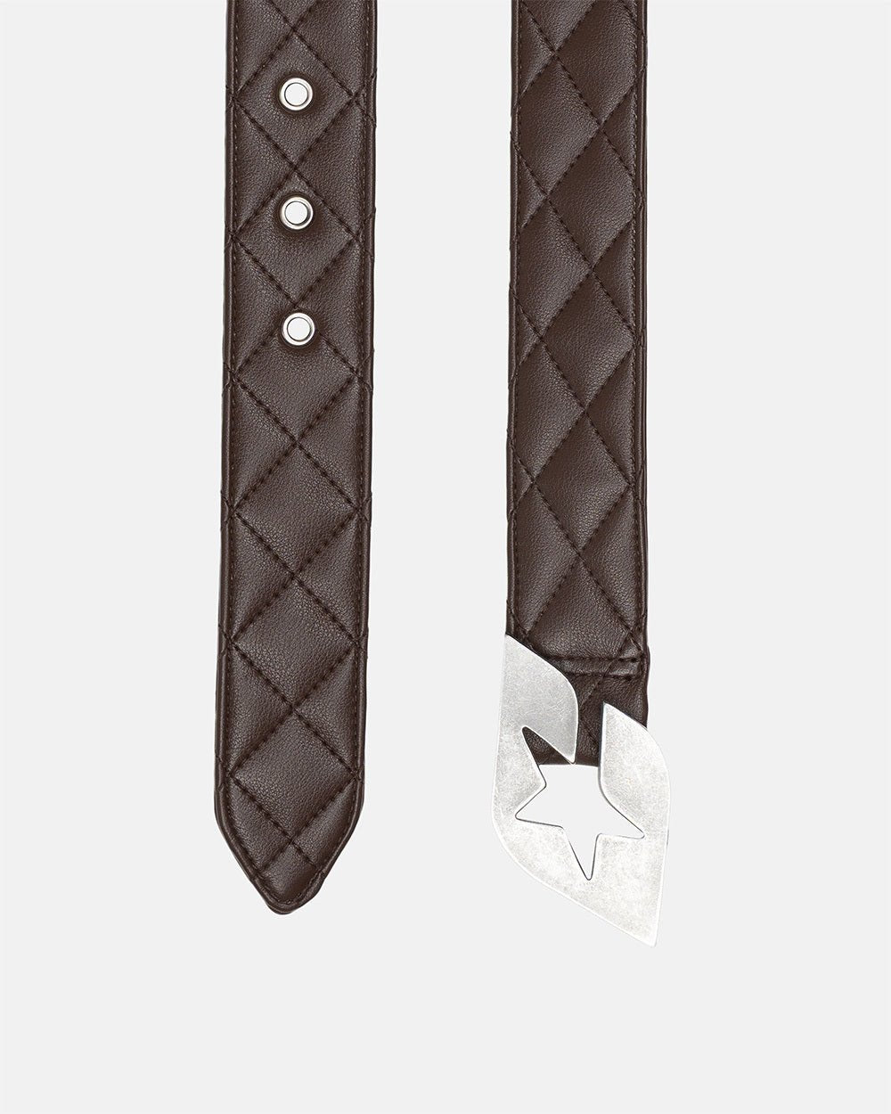 HIGH CLASS LEATHER BELT BROWN