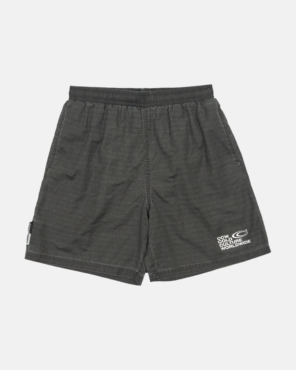 INDUSTRIAL SWIM SHORTS BLACK DYED