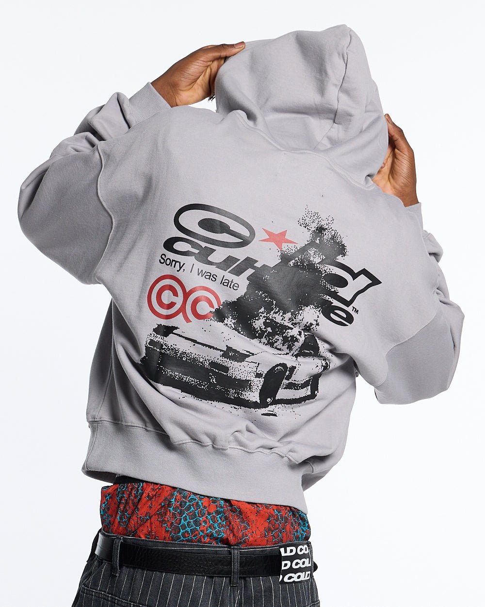 LATE HOODIE GREY