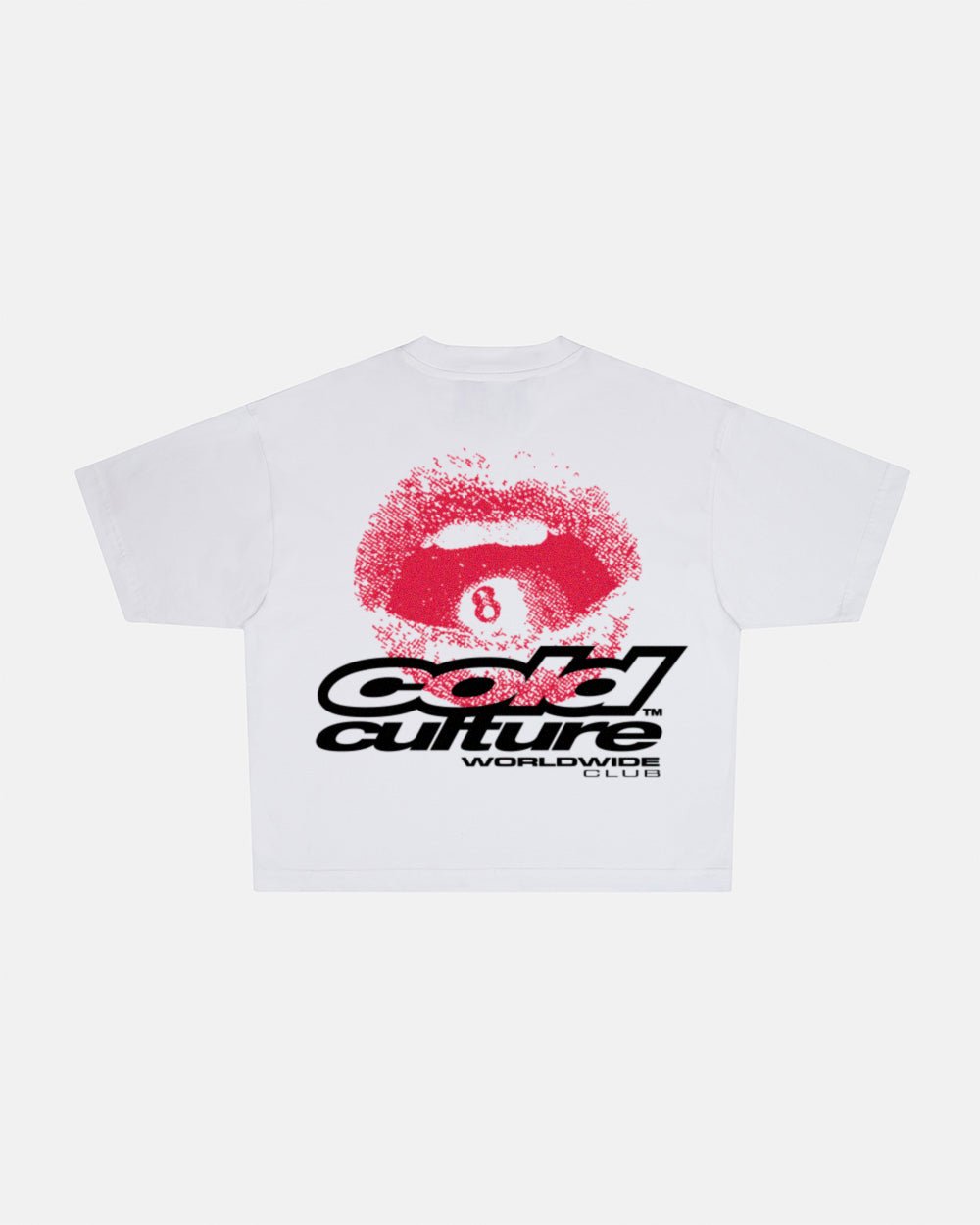 LIP COMBO TEE WHITE
