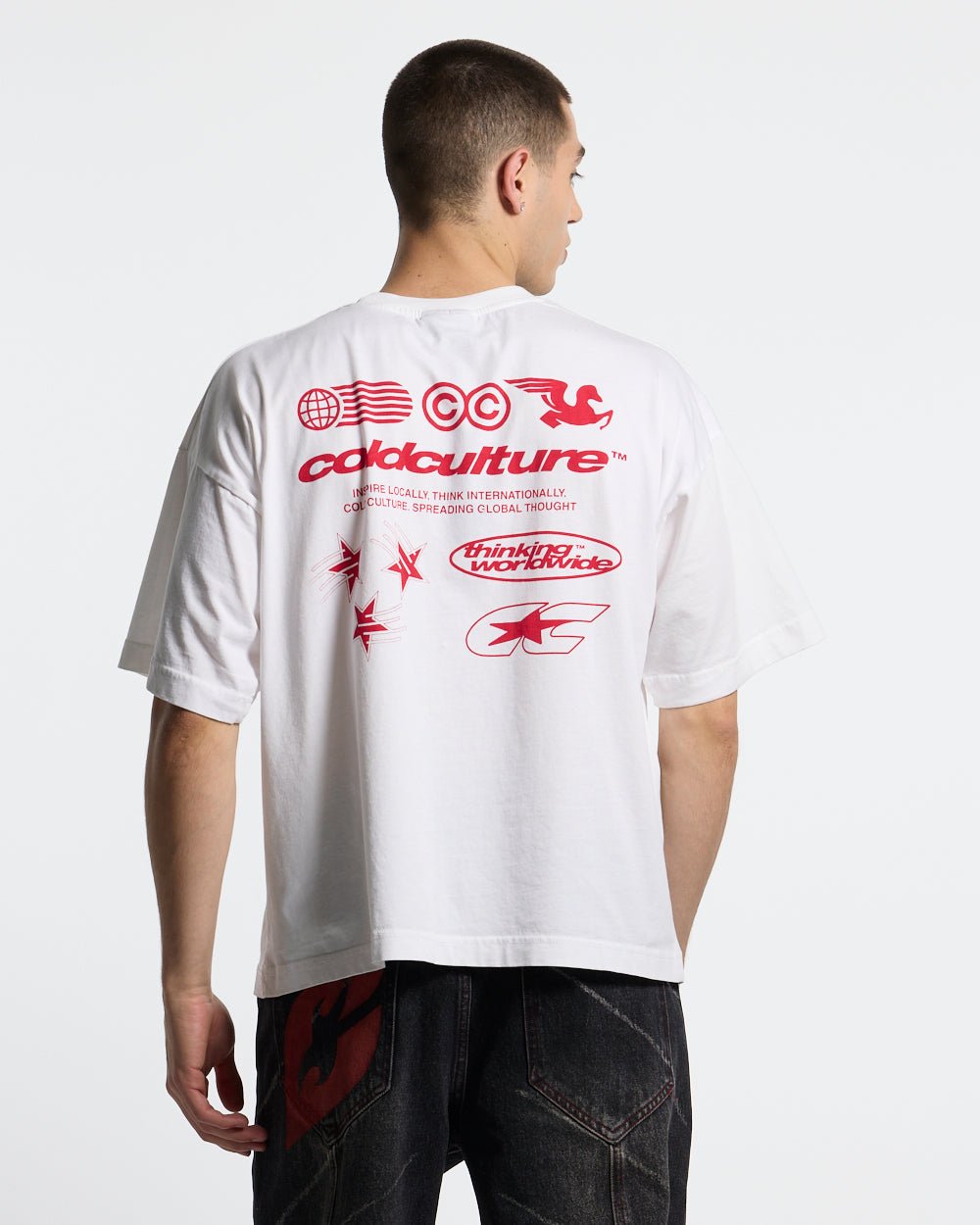 MIX TEE WHITE