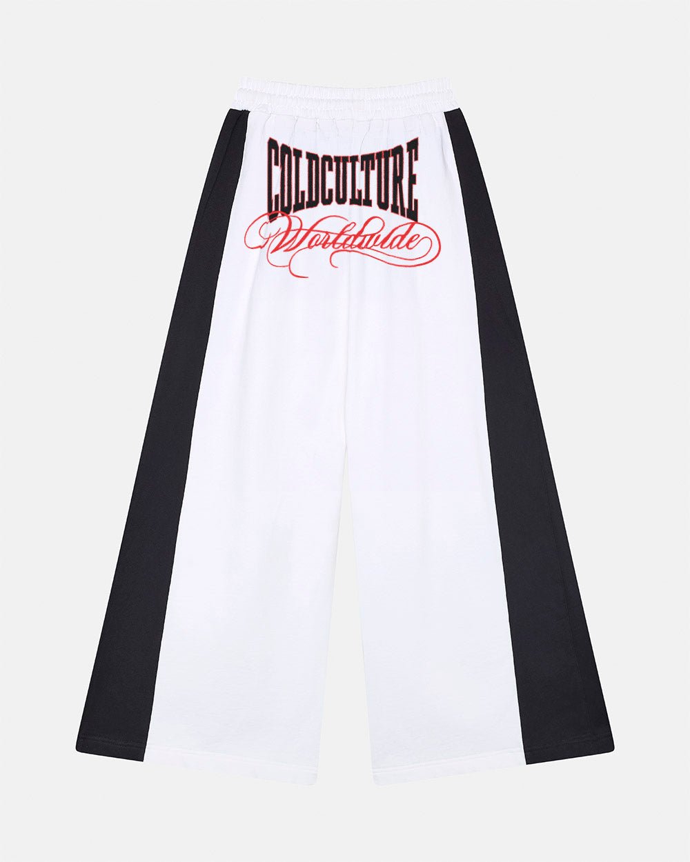 NIA SET SWEATPANTS WHITE & BLACK