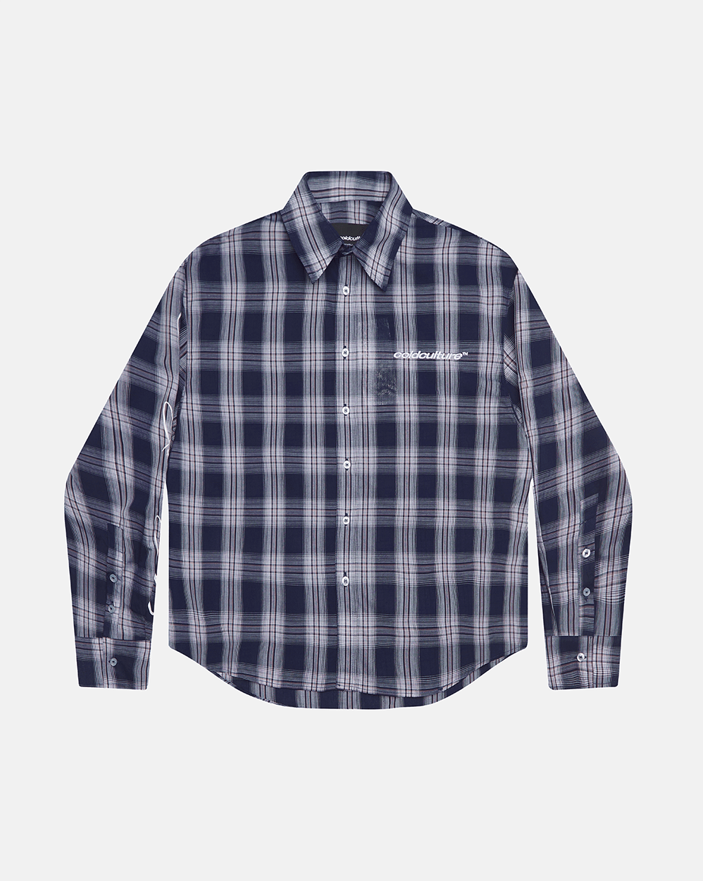 ON MY WAY LONGSLEEVE SHIRT BLUE