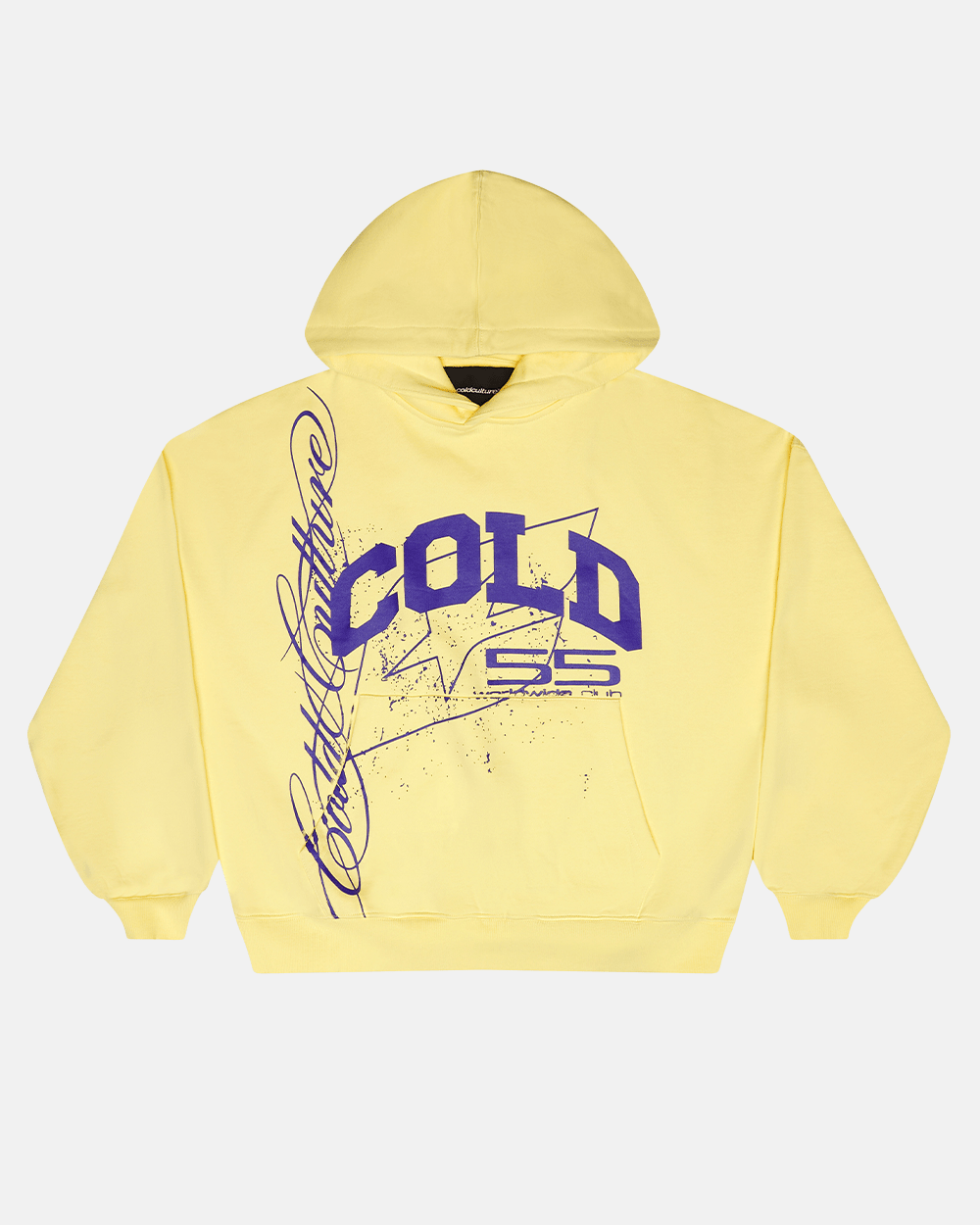 ON ROAD HOODIE YELLOW & BLUE
