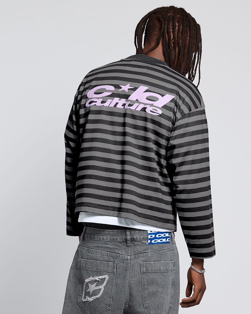 PARDON ME LONGSLEEVE BLACK & GREY