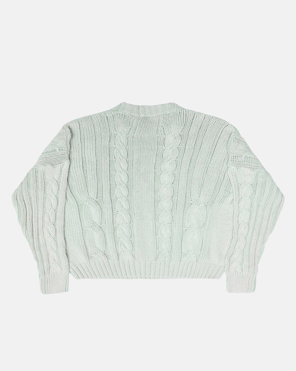 PATTERNED KNIT LIGHT BLUE