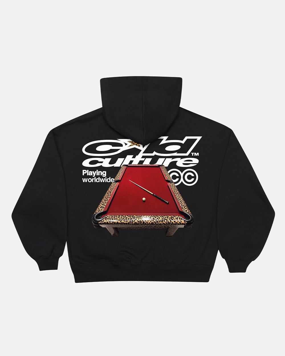 PLAYING WORLDWIDE HOODIE BLACK