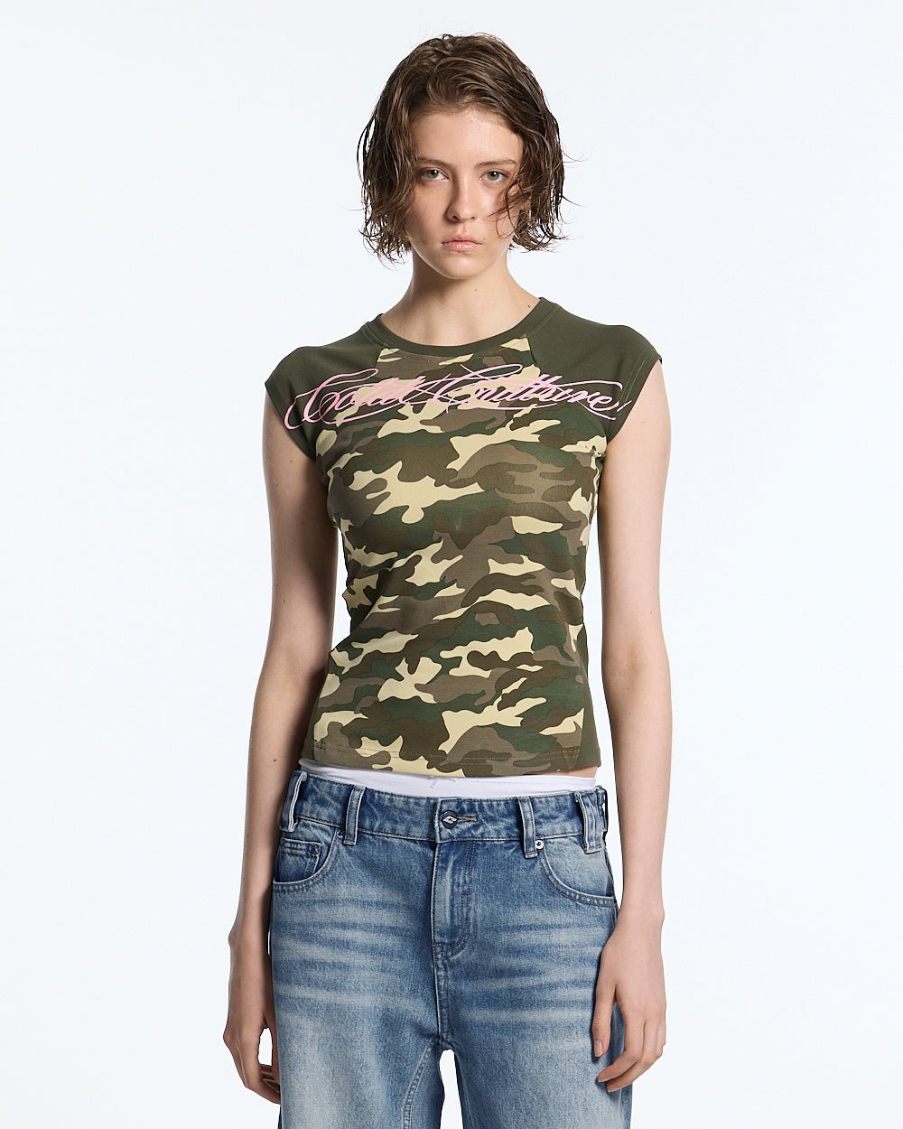 PRETTY BABY TEE GREEN