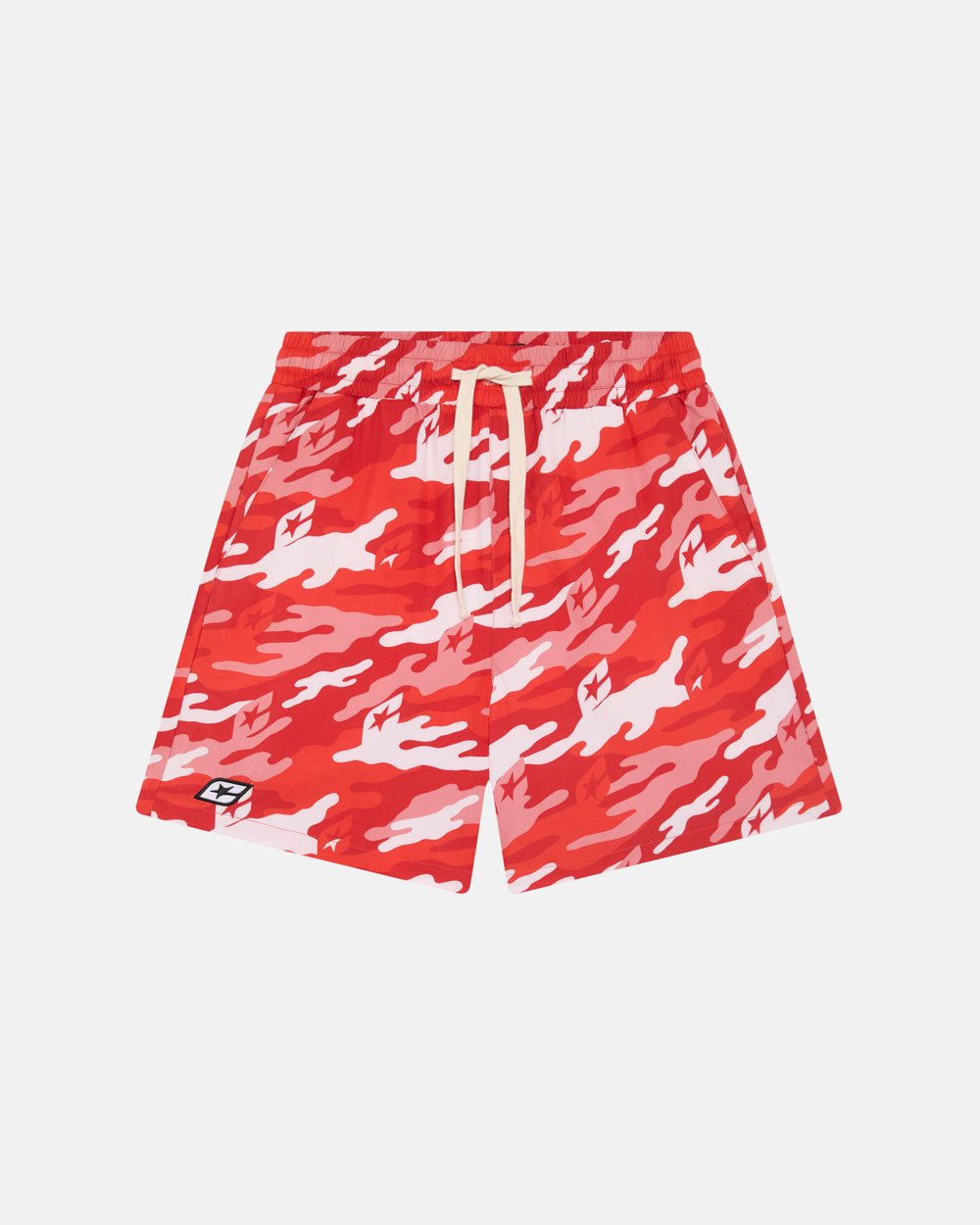 RED CAMO SWIM SHORT
