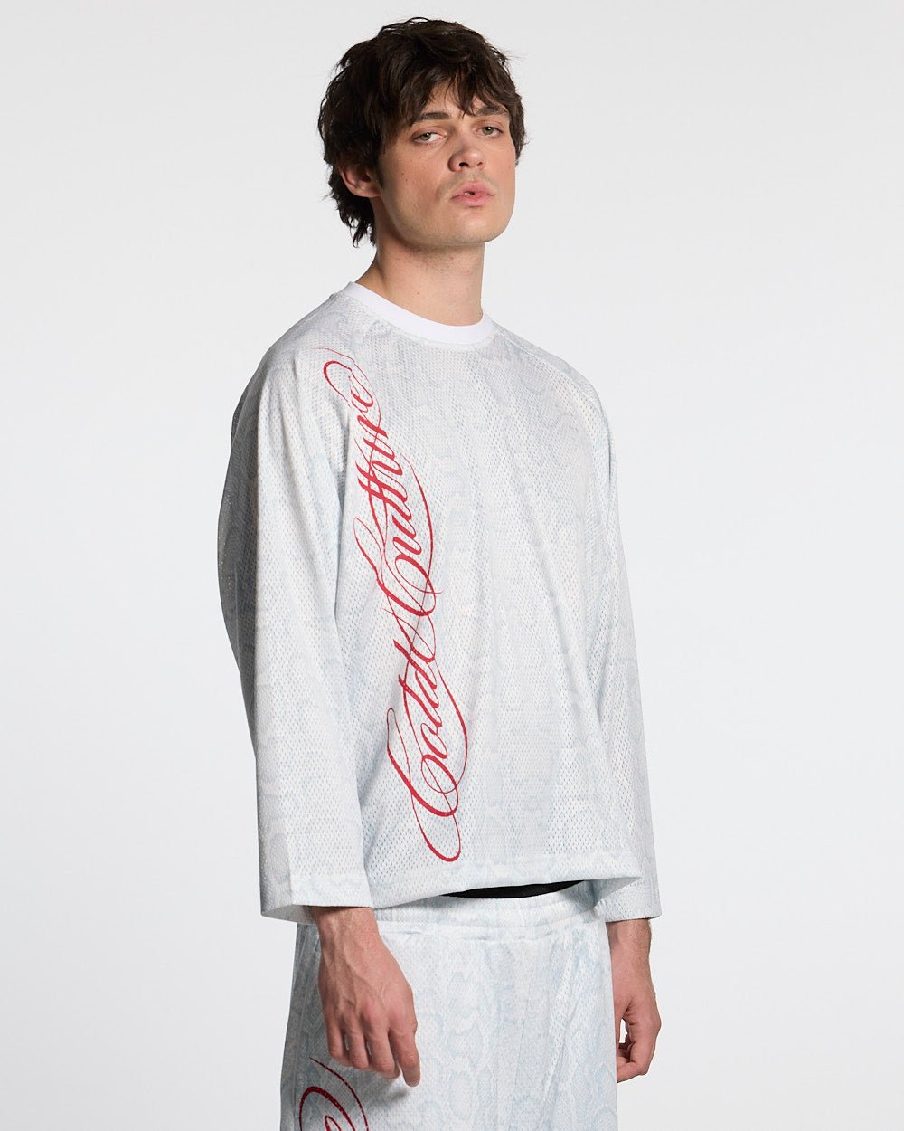 RIOT MESH LONGSLEEVE WHITE