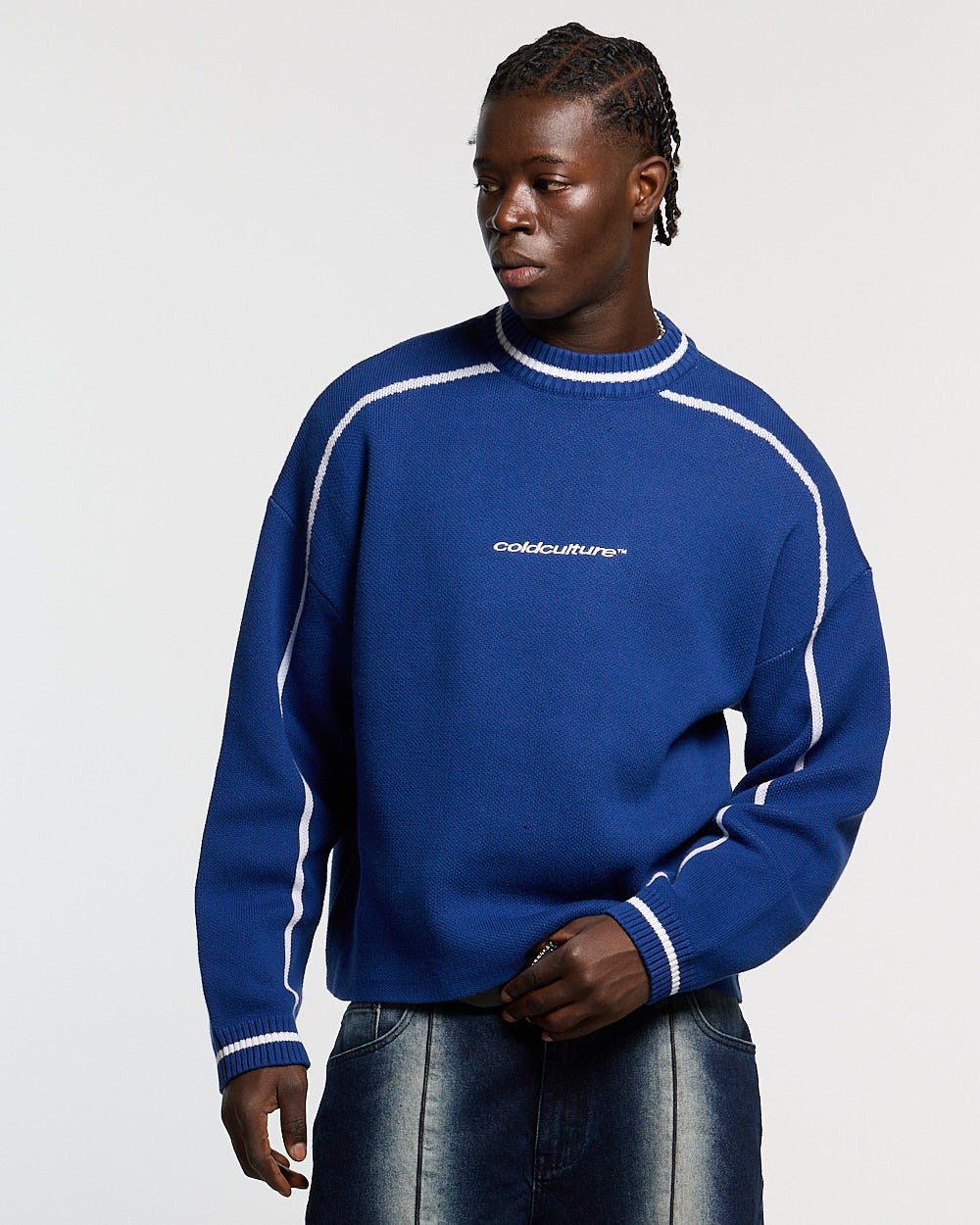 ROLLER KNIT BLUE