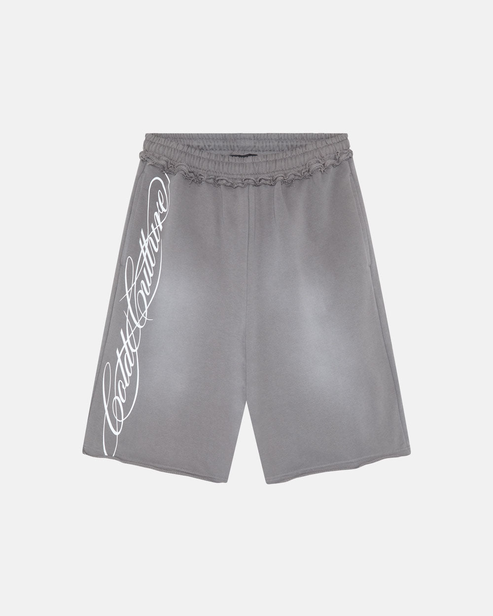 SCRIPT SHORT ANTRACITE GREY