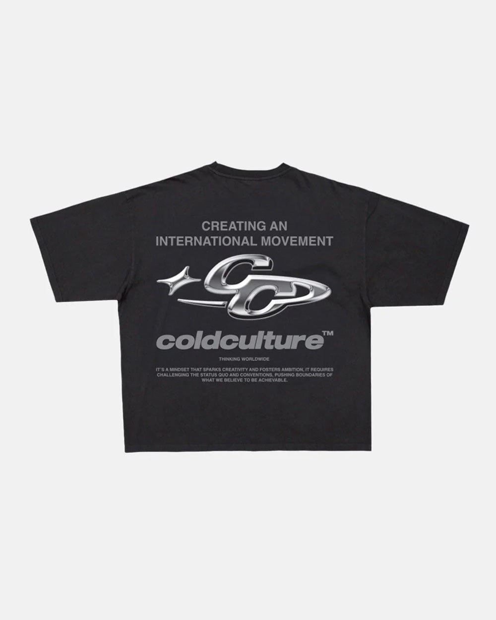 SPARKLY TEE BLACK