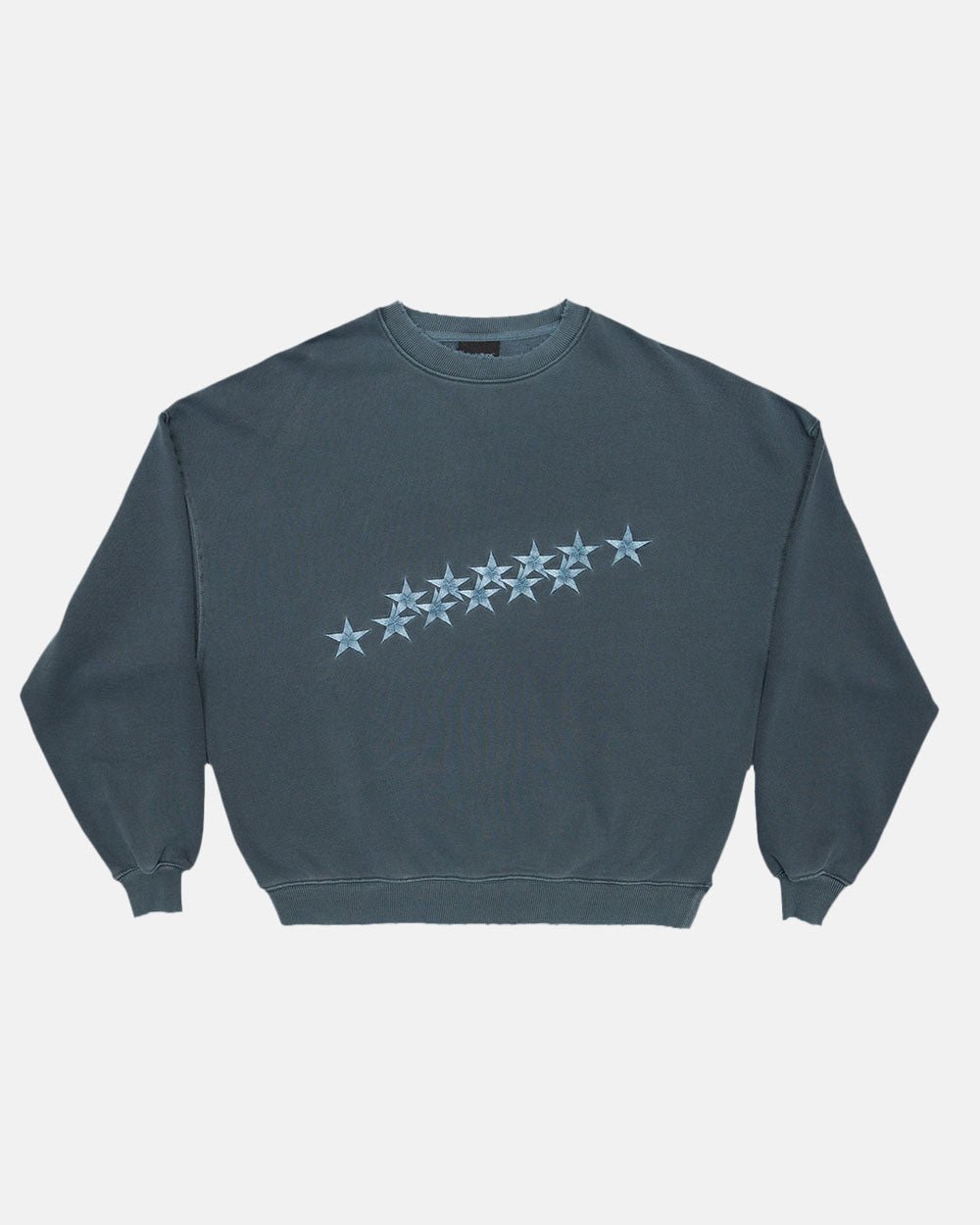 STARS CREWNECK SLATE BLUE