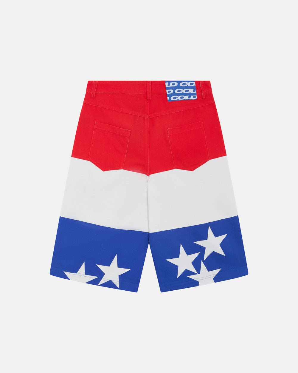 STARS JORTS RED WHITE AND BLUE
