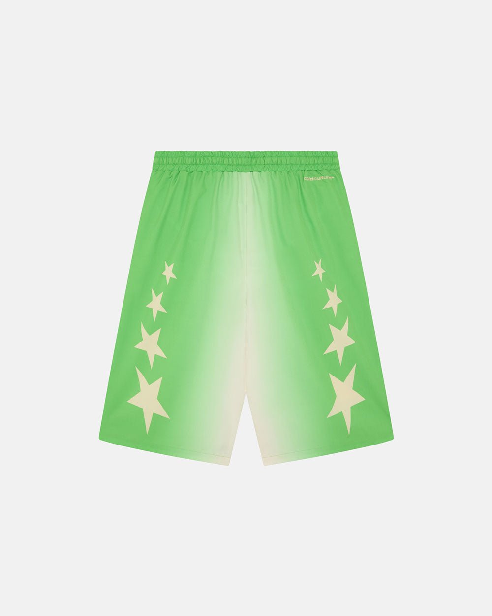 STARS WIDE SWIM SHORTS GREEN