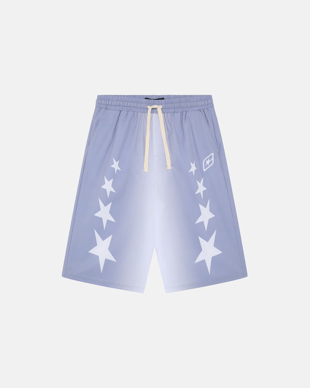 STARS WIDE SWIM SHORTS LILAC