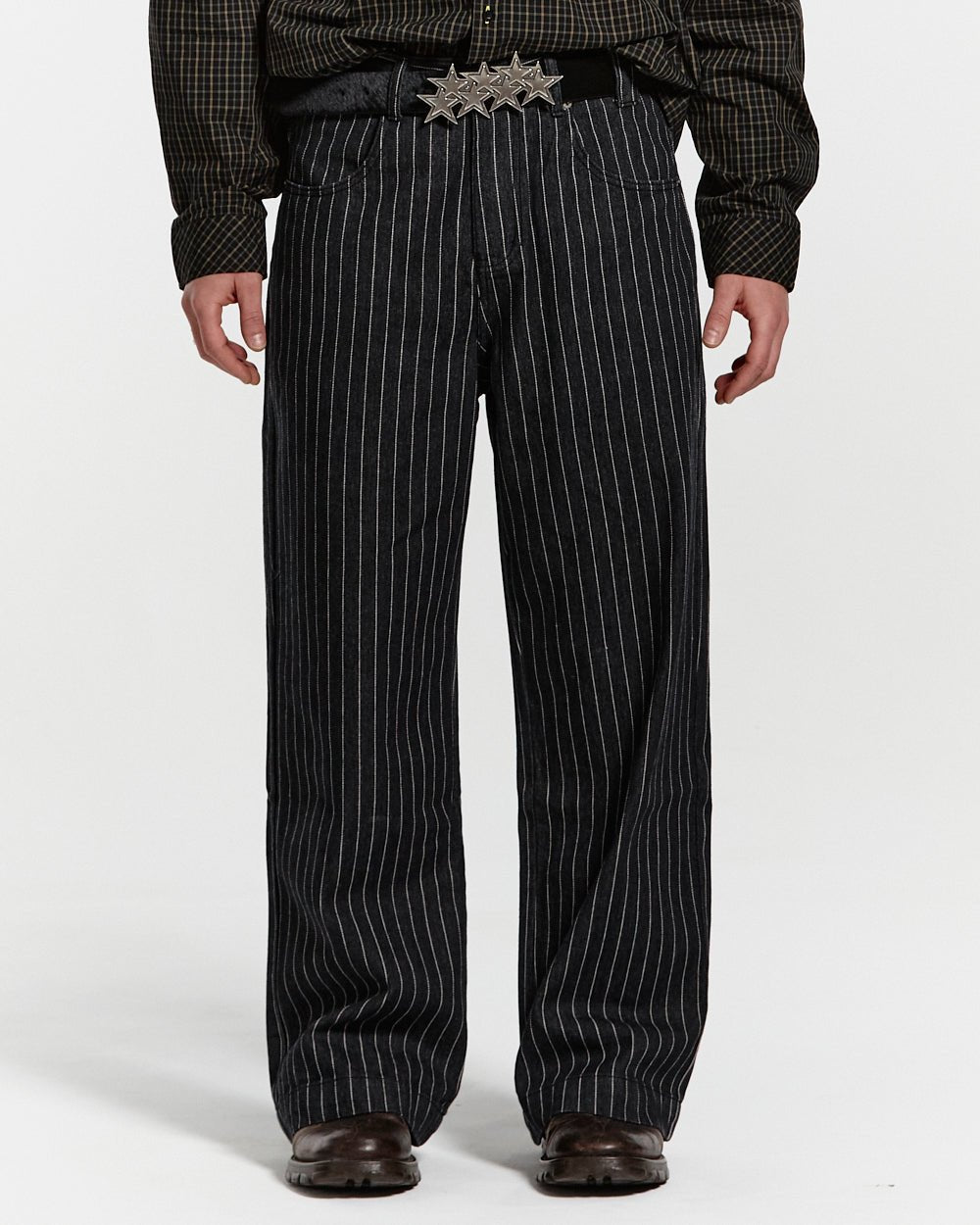 CASINO PANTS BLACK DENIM