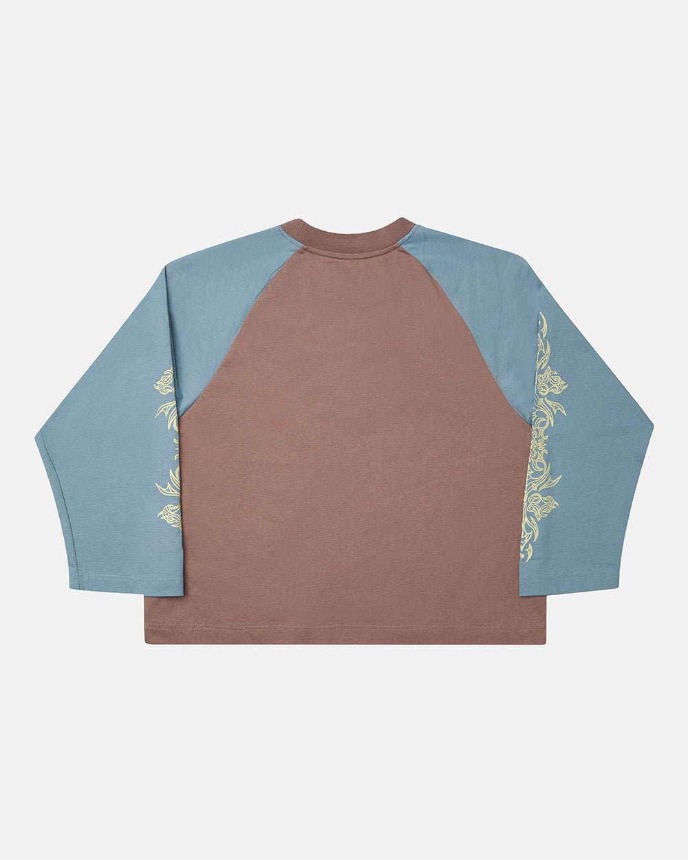 TRIBAL LONGSLEEVE BROWN & BLUE