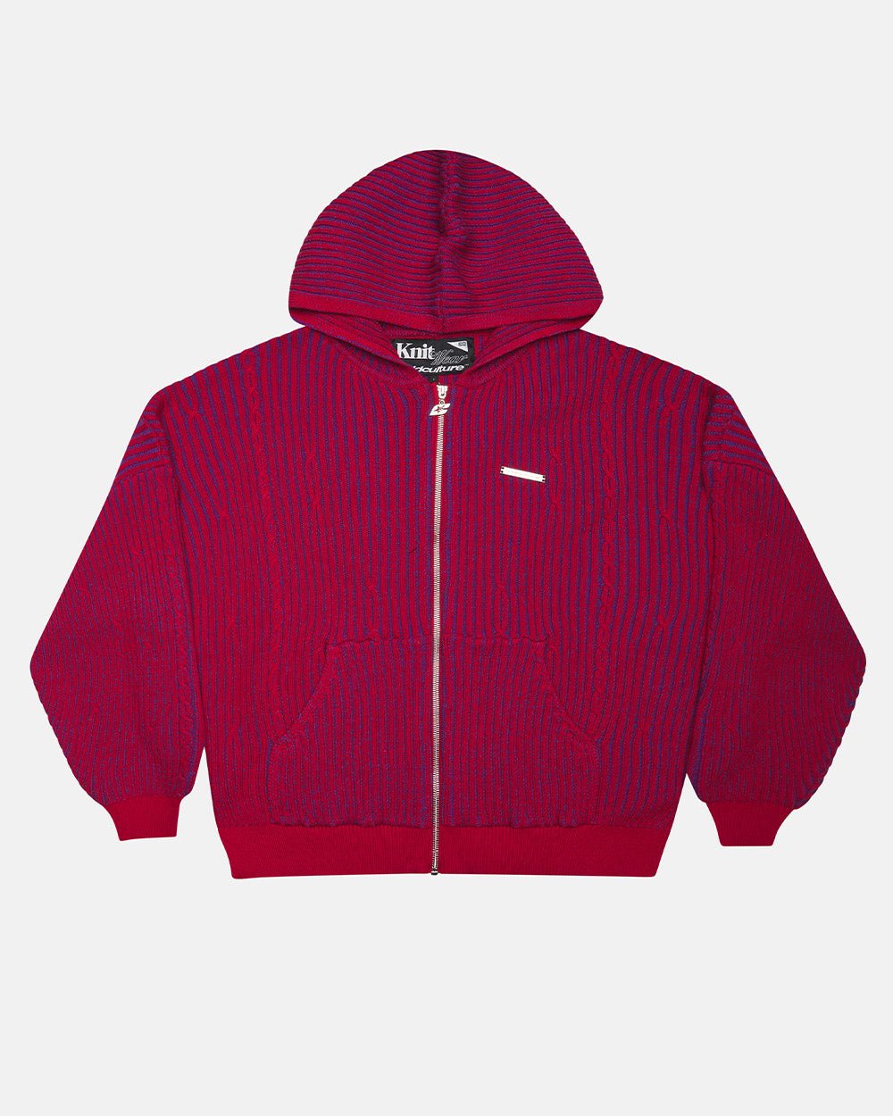 VIBE JUNCTION KNIT BLUE & RED