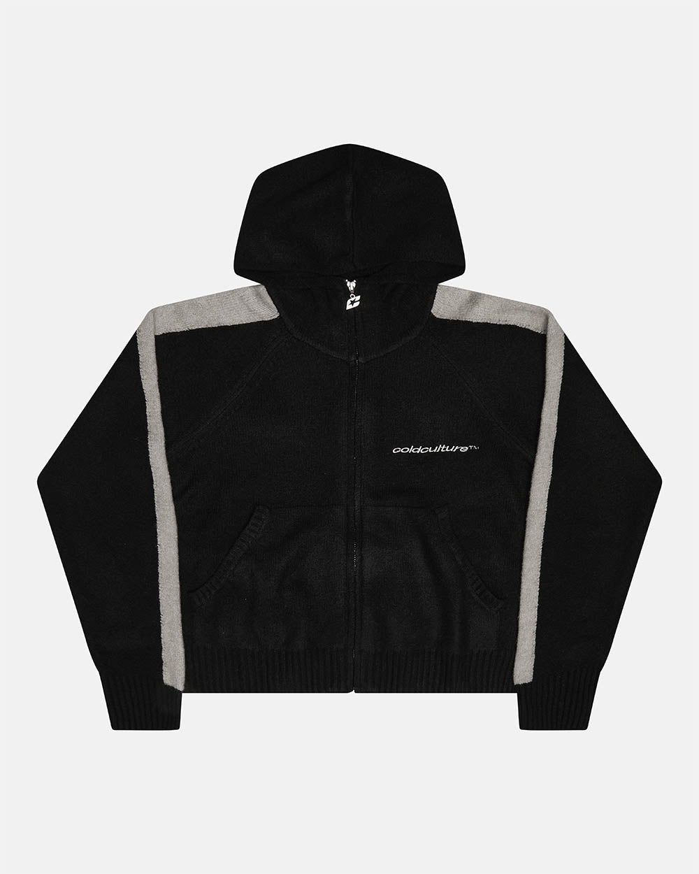 VIBRANT TEDDY KNIT BLACK