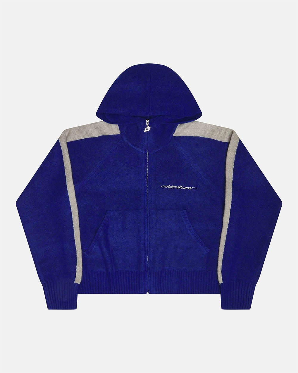 VIBRANT TEDDY KNIT BLUE