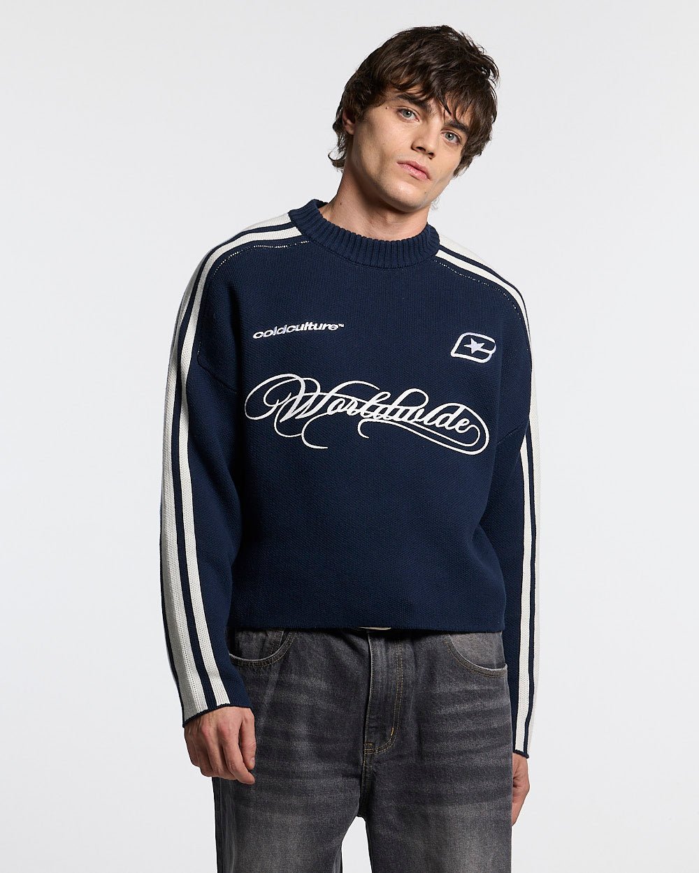 W80 KNITWEAR BLUE