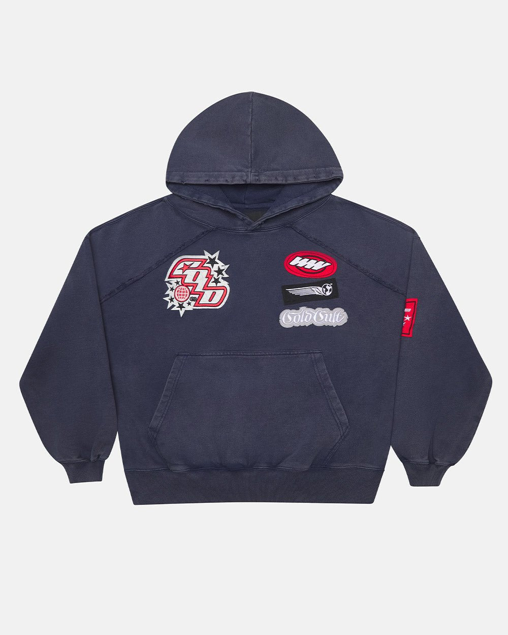 WALKER HOODIE DARK BLUE