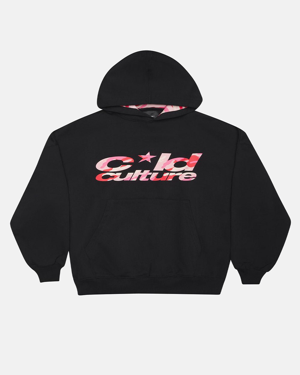 WILD CAMO HOODIE BLACK