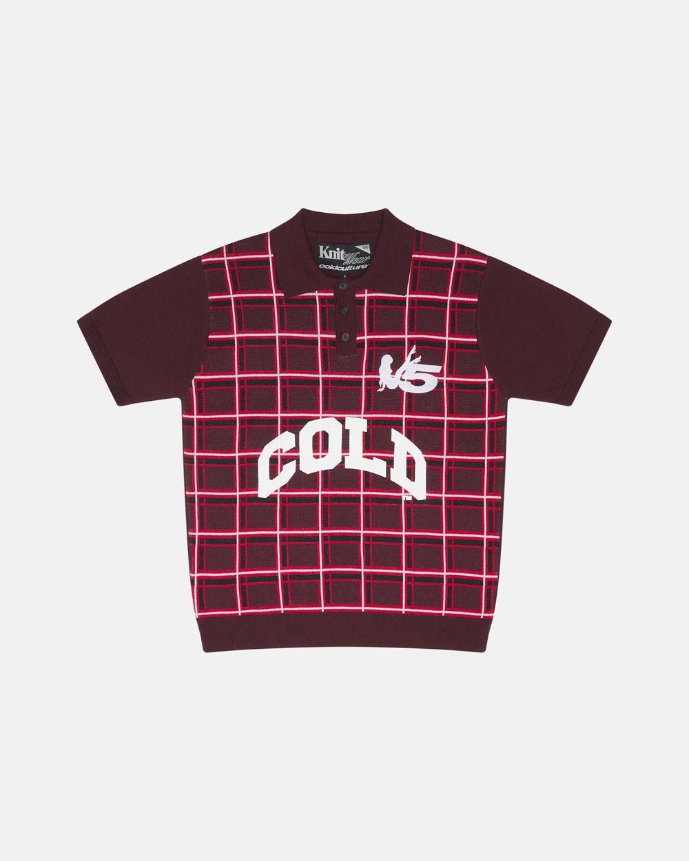WINNERS V5 POLO RED TARTAN