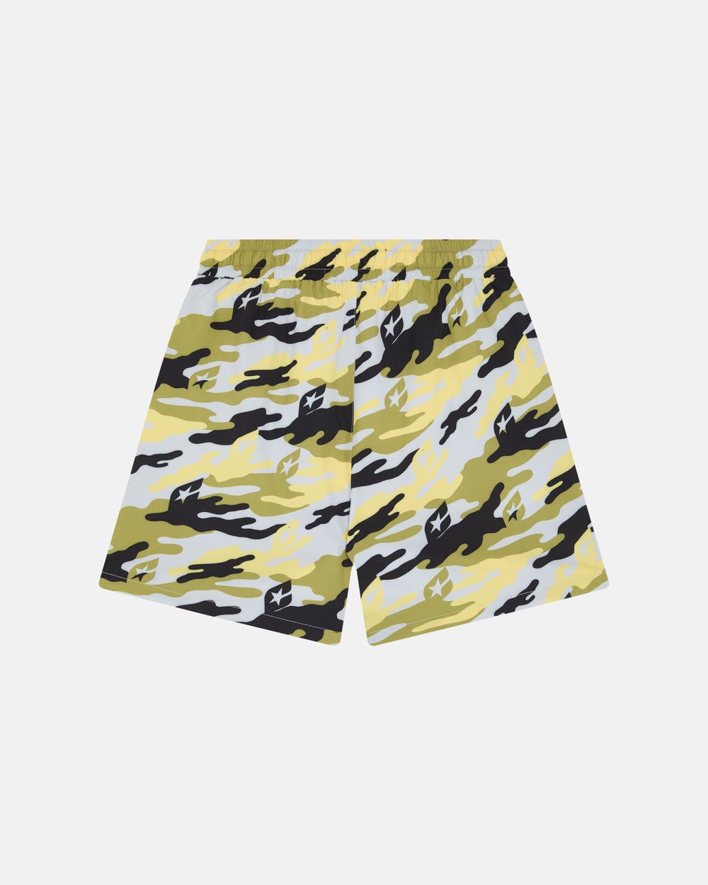 YELLOW CAMO SWIM SHORT