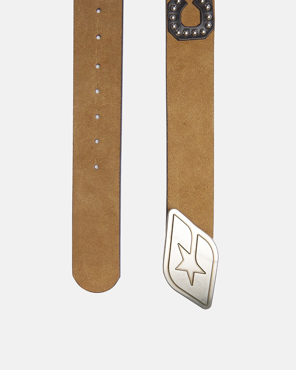 YIIJA LEATHER BELT BROWN
